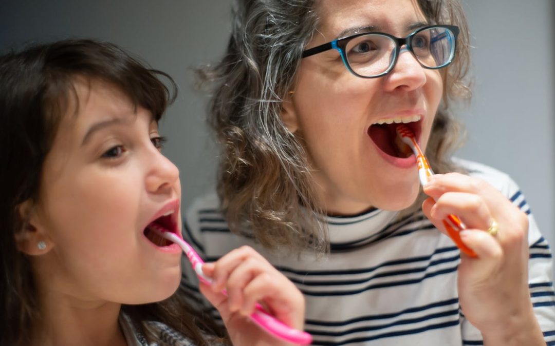 What happens during a routine dental checkup